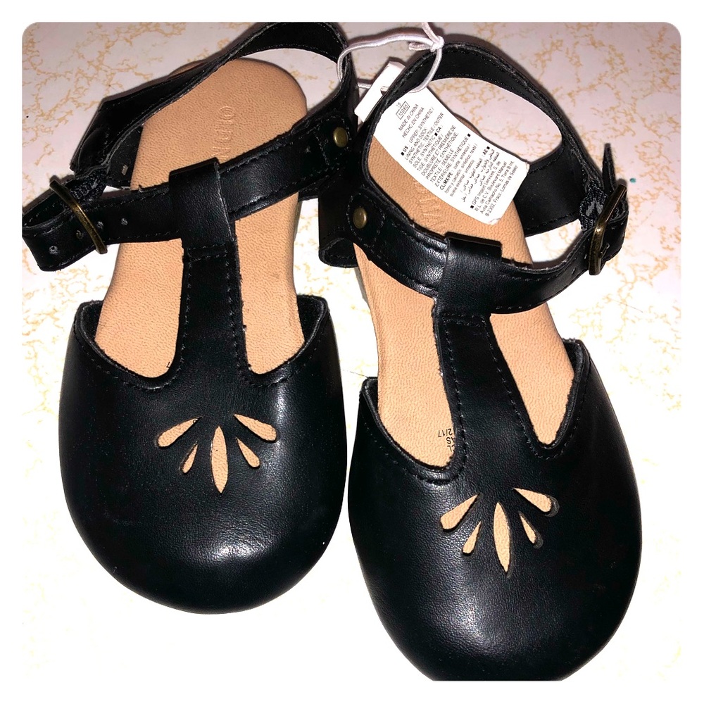 Black old navy toddler shoes NWT
